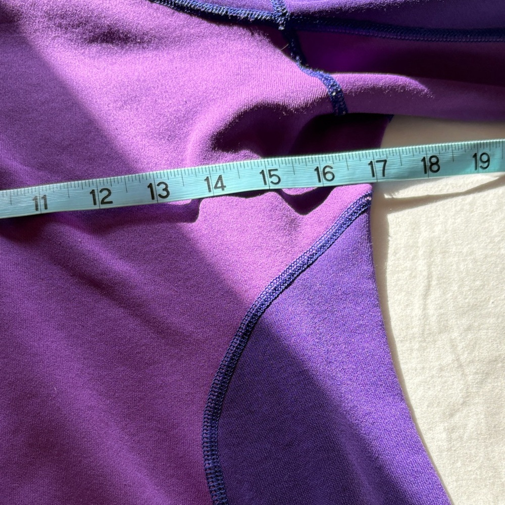 Patagonia Polartec Fleece Quarter Zip Women’s M Purple Pullover - Picture 8 of 11
